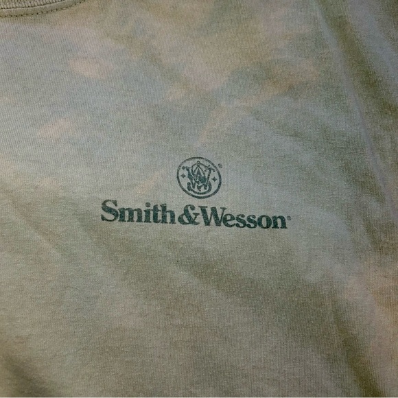 Smith & Wesson Beige Men's Short Sleeve Tee - Picture 3 of 8